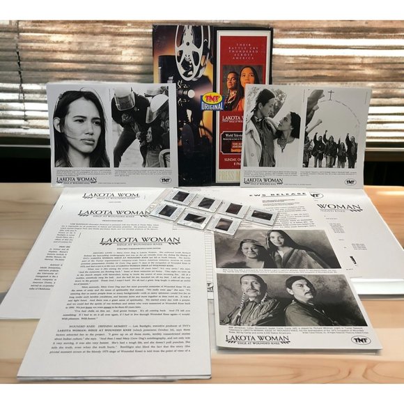 TNT Movie Press Kit Lakota Woman 94 Irene Bedard August Schellenberg Dean Norris